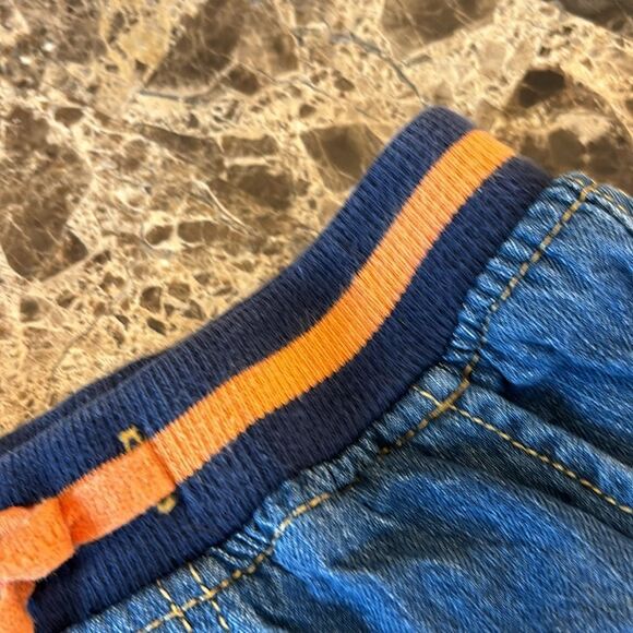 Gymboree | Baby Boys Denim Blue Jeans Pull On Casual Shorts 12-18 Months - Picture 14 of 14